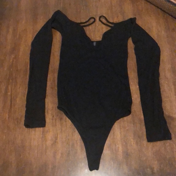 Indah Tops - INDAH BODYSUIT SIZE 0 XS BLACK